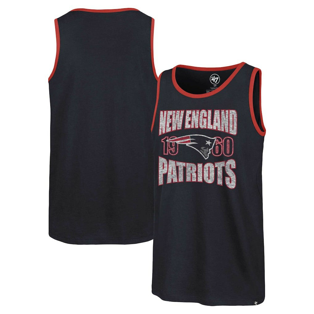 New England Patriots 47 brand '47 Upload Franklin Tank Top