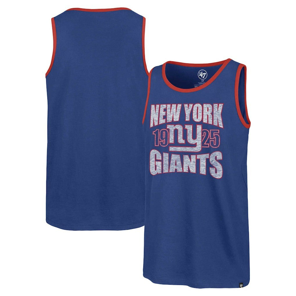 New York Giants 47 brand '47 Upload Franklin Tank Top