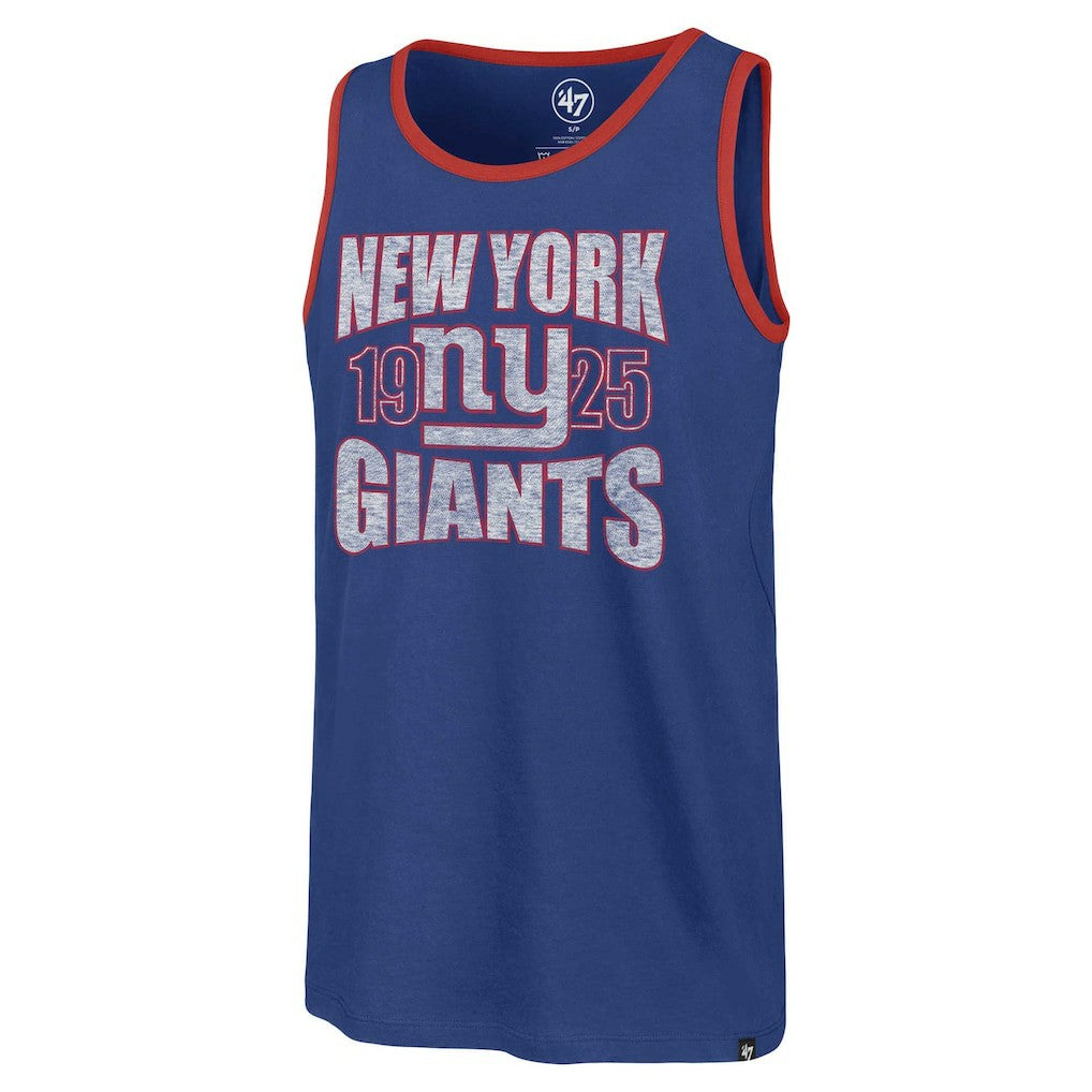 New York Giants 47 brand '47 Upload Franklin Tank Top