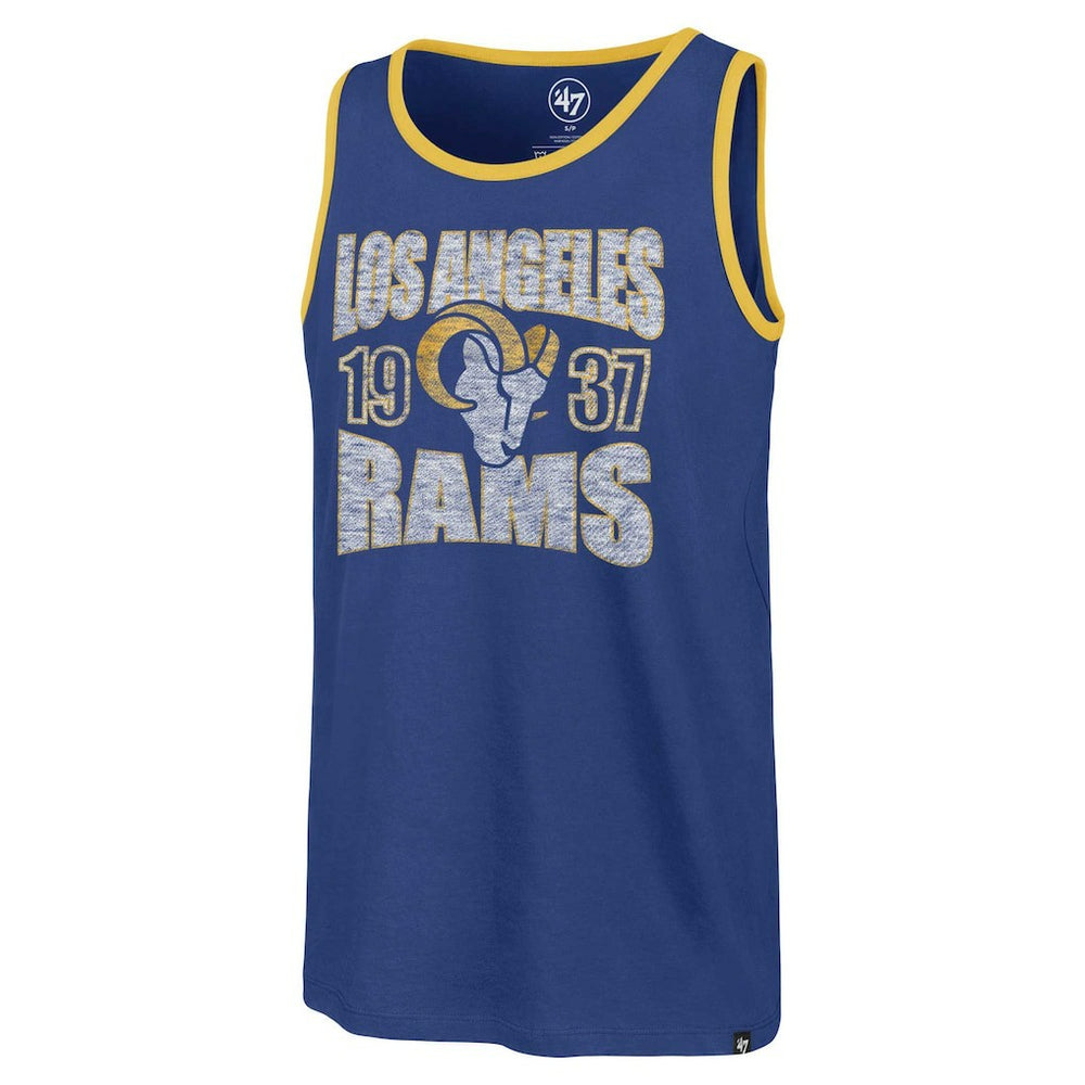 Los Angeles Rams 47 brand '47 Upload Franklin Tank Top