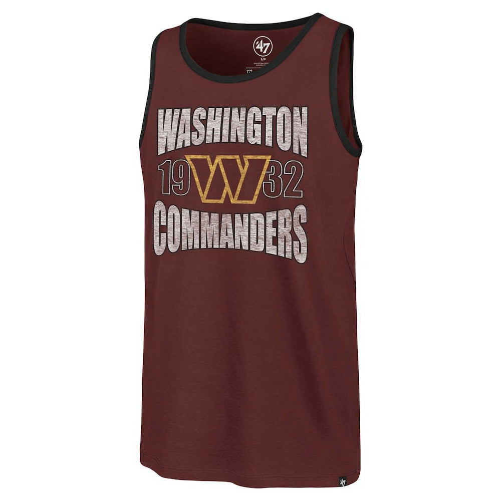 Washington Commanders 47 brand '47 Upload Franklin Tank Top