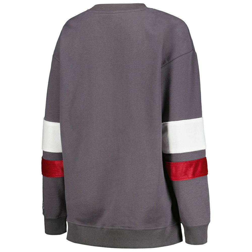 Arizona Cardinals  The Wild Collective Women's Fleece Pullover Sweatshirt