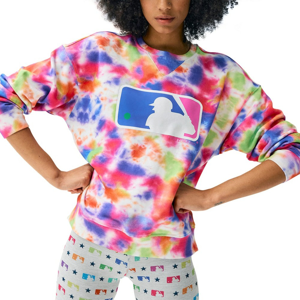 MLB Batterman Terez Neon Tie-Dye Pullover Sweatshirt | MLB Near me
