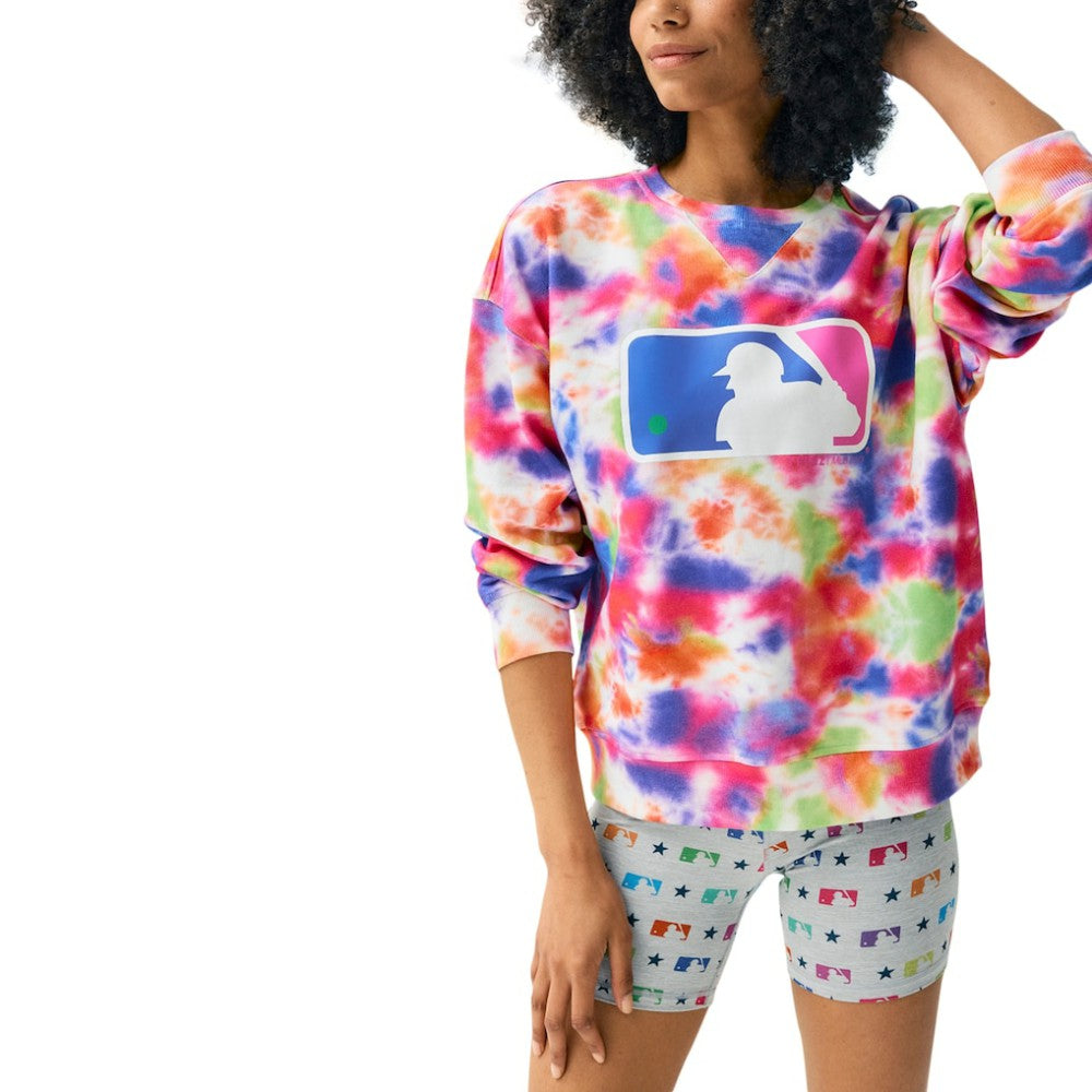 MLB Batterman Terez Neon Tie-Dye Pullover Sweatshirt | MLB Near me
