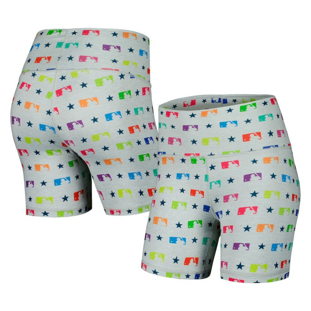 MLB Merchandise Terez Women's TLC Rainbow Shorts | MLB Near me