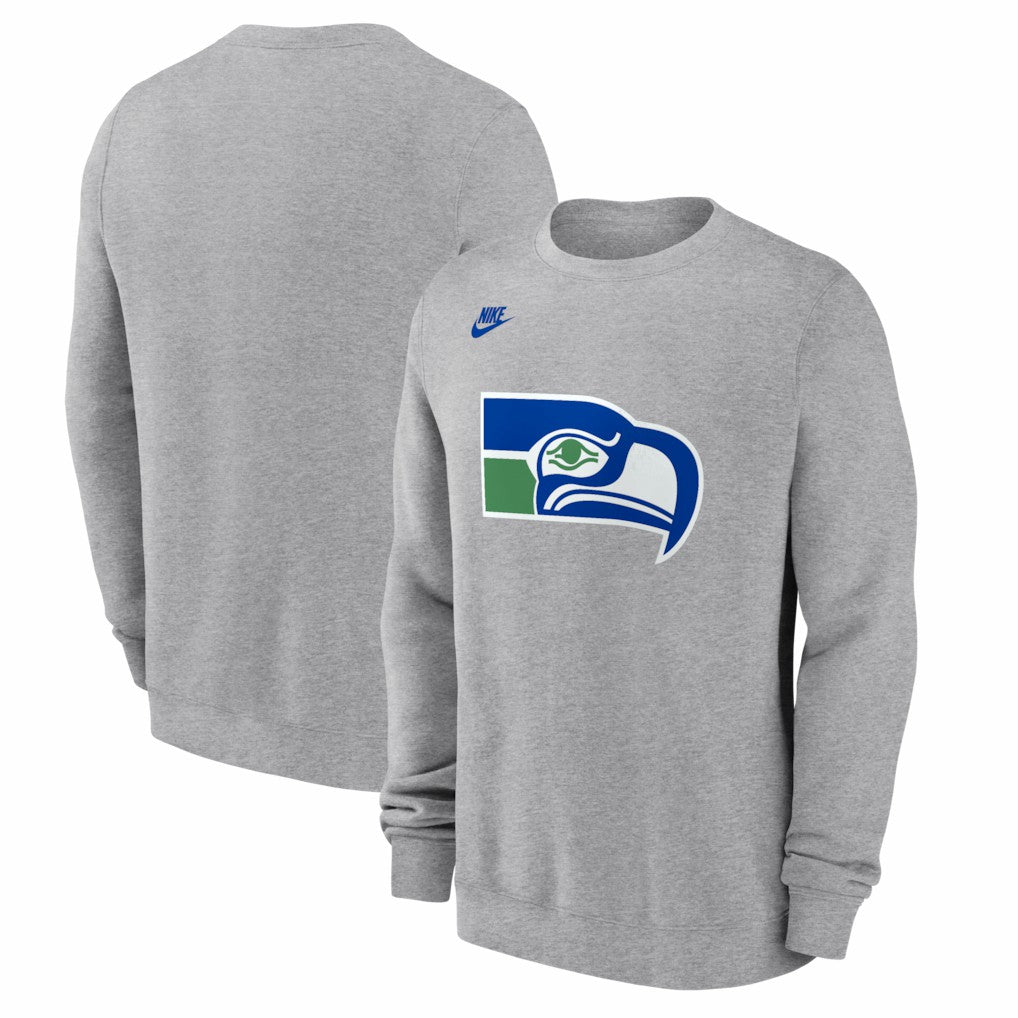 Seattle Seahawks Nike Vintage Osprey Head Club Sweatshirt