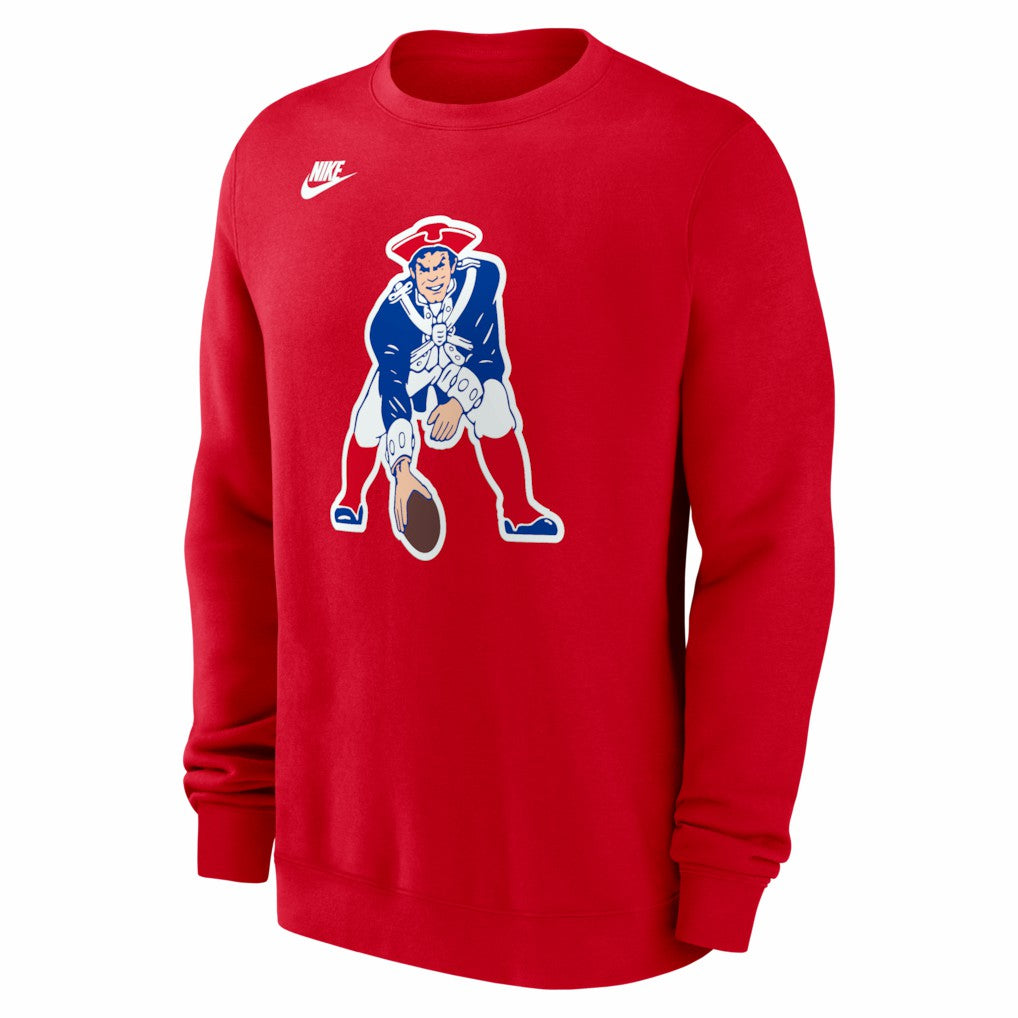New England Patriots Nike Pat Patriot Club Sweatshirt