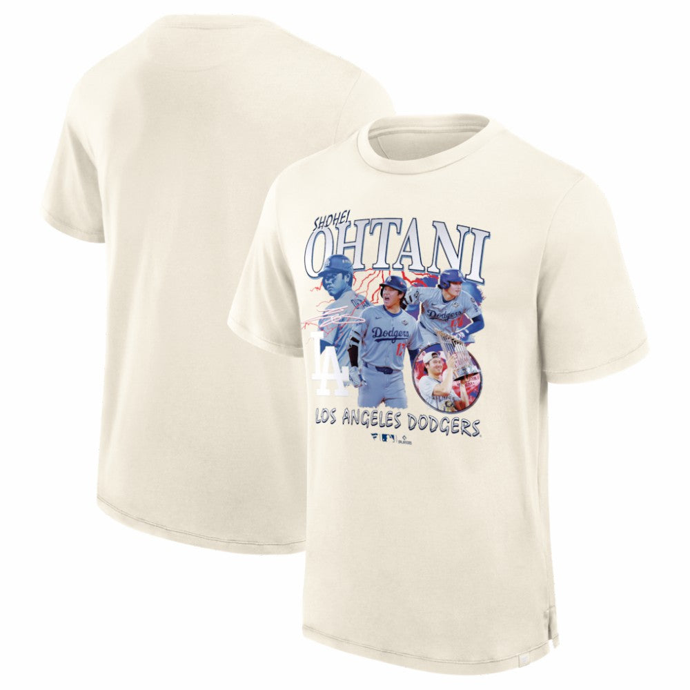 Shohei Ohtani Los Angeles Dodgers Fanatics Montage T-Shirt | MLB Outlet