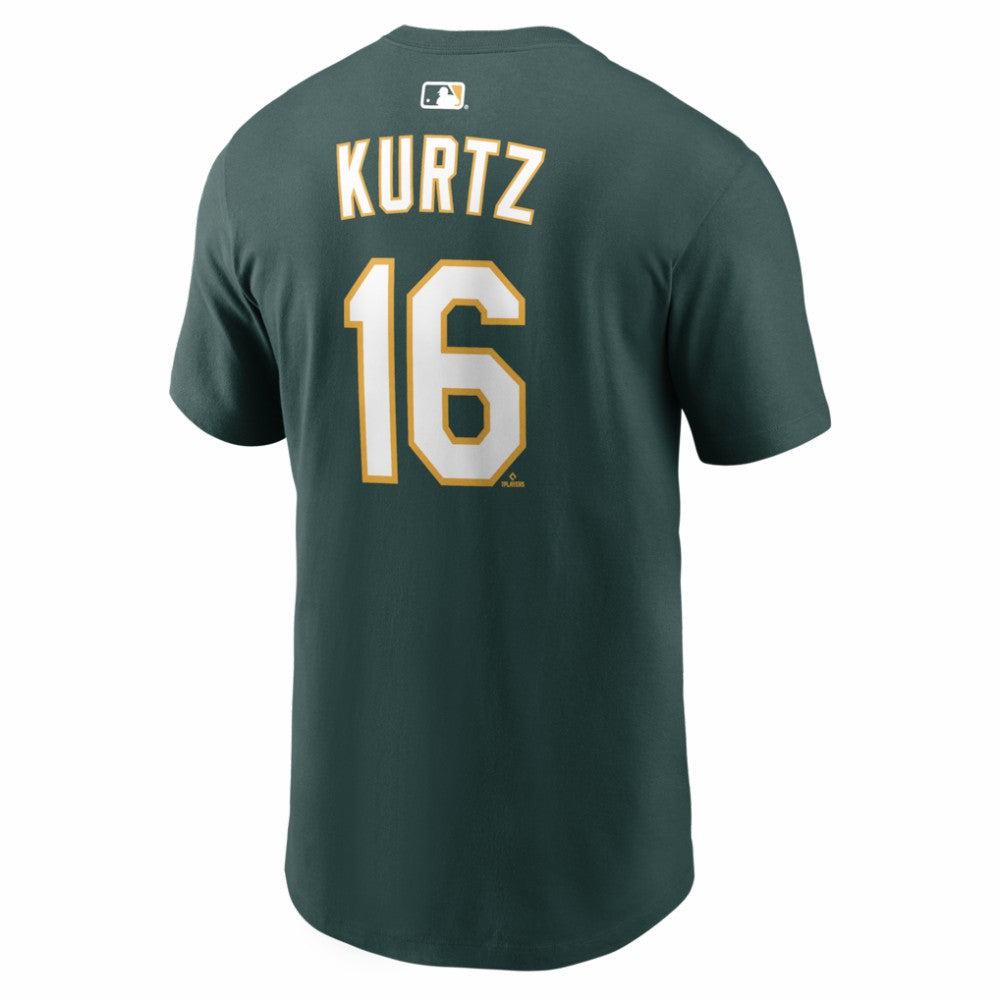 Nick Kurtz Athletics Nike Name & Number T-Shirt | MLB On Sale