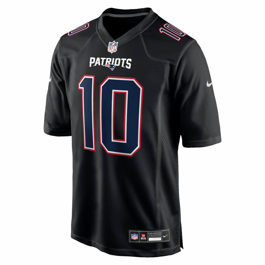 New England Patriots Nike Drake Maye  Fashion Game Jersey