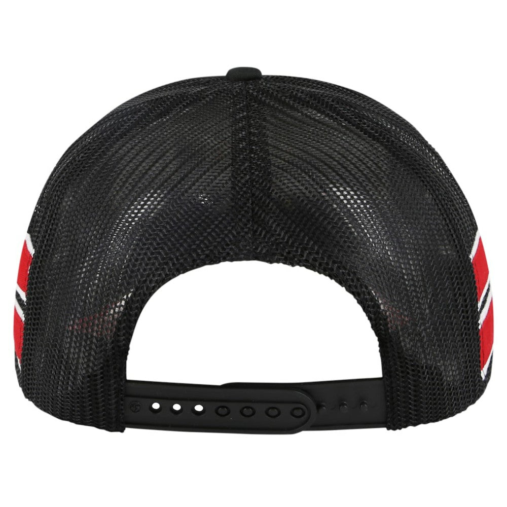 Chicago Blackhawks '47 Sideband Stripes Trucker Snapback Hat Online