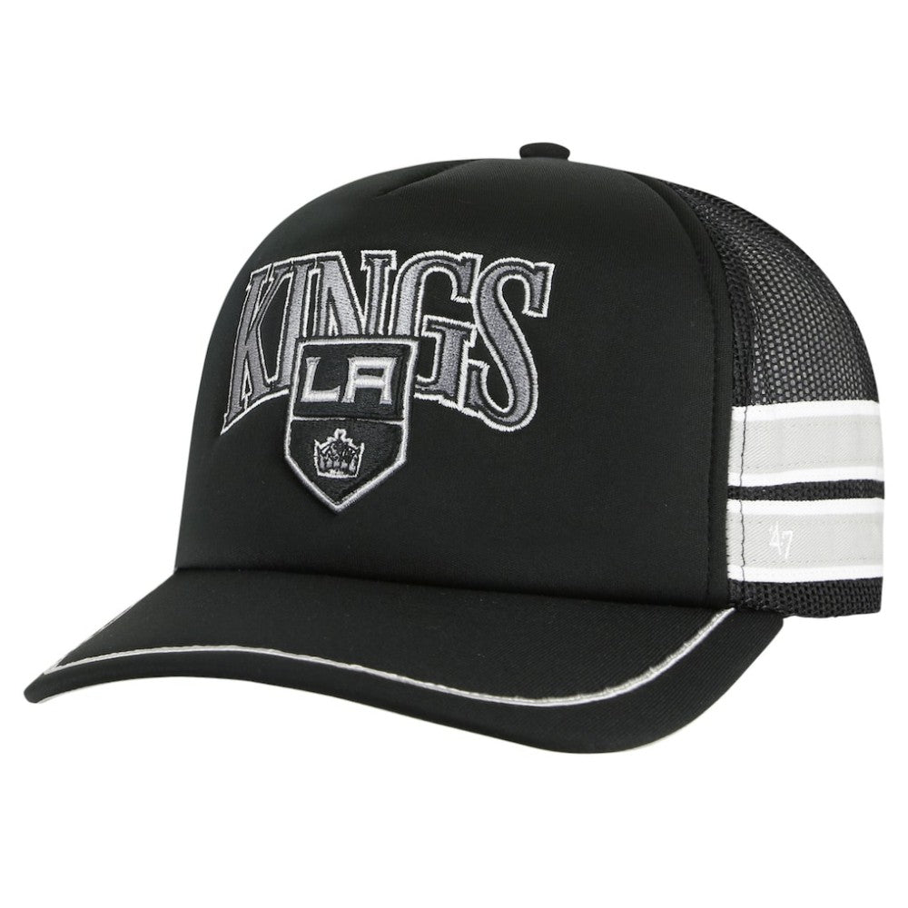 Los Angeles Kings '47 Sideband Stripes Trucker Snapback Hat Sale