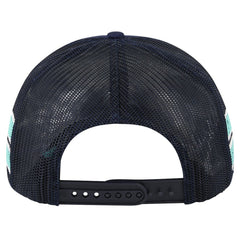 Seattle Kraken '47 Sideband Stripes Trucker Snapback Hat Outlet