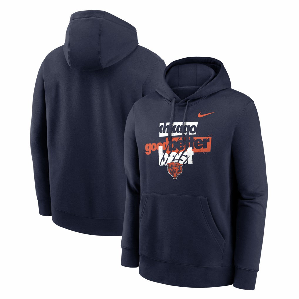 Chicago Bears Nike Good Better Best Club Hoodie