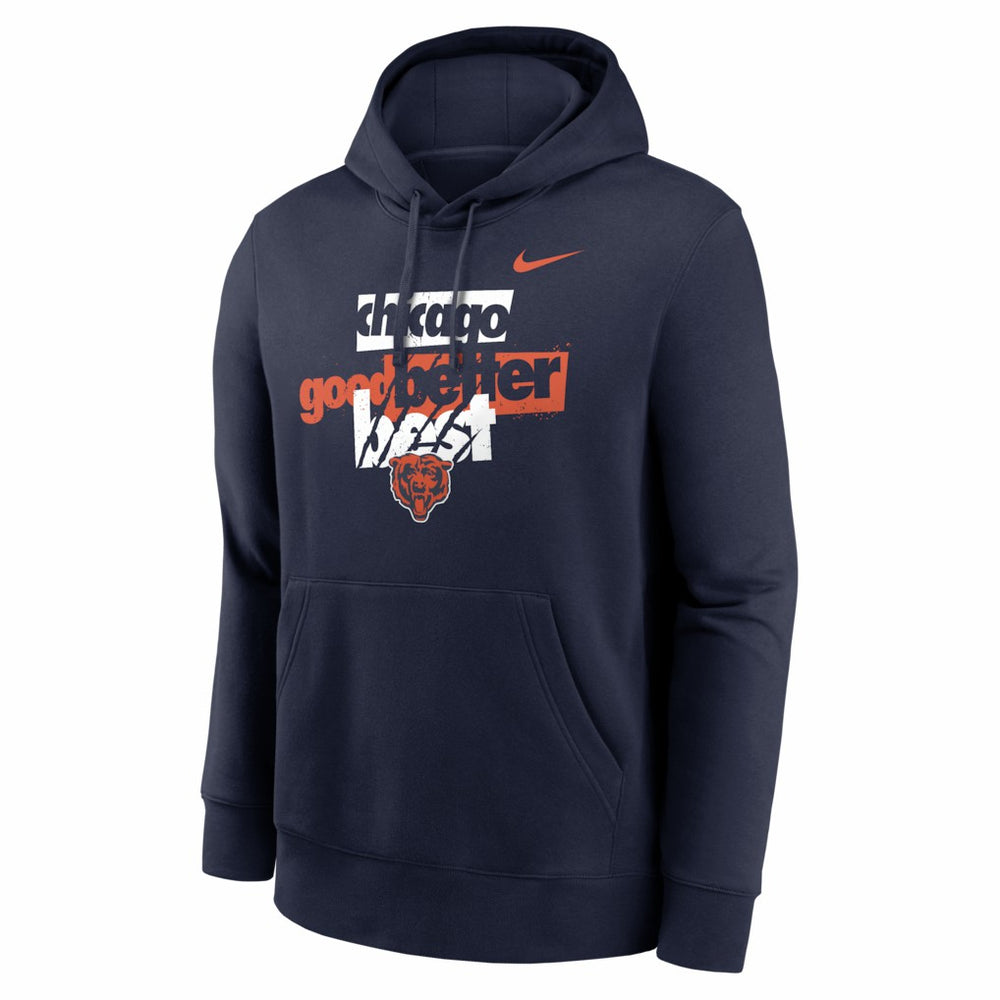 Chicago Bears Nike Good Better Best Club Hoodie