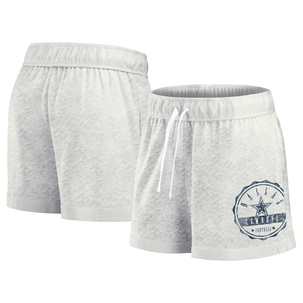 Dallas Cowboys Fanatics Women's Vintage Badge Shorts