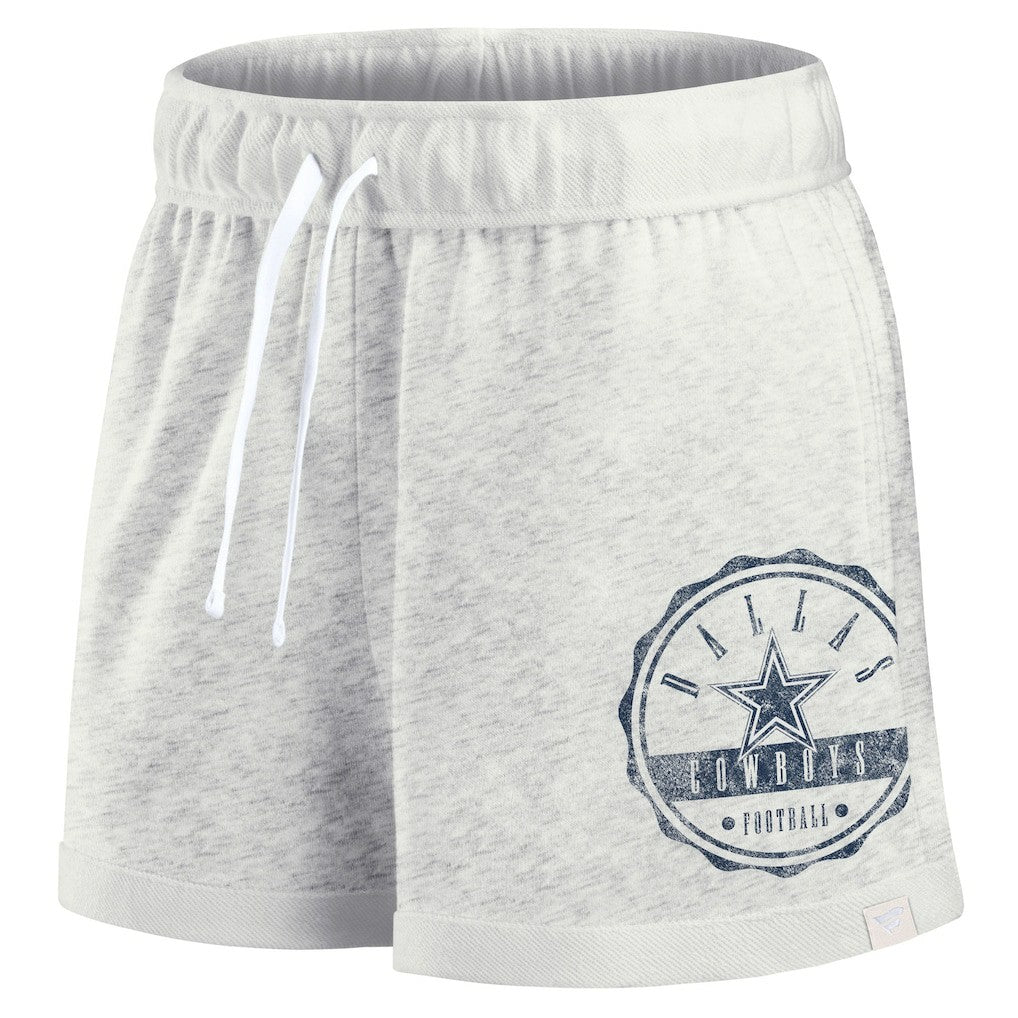 Dallas Cowboys Fanatics Women's Vintage Badge Shorts