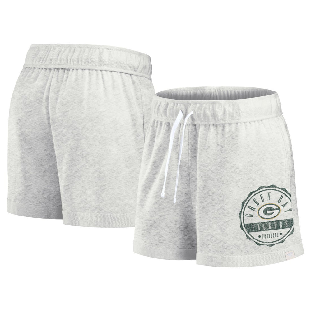 Green Bay Packers Fanatics Women's Vintage Badge Shorts