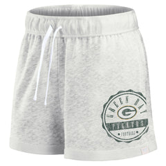 Green Bay Packers Fanatics Women's Vintage Badge Shorts