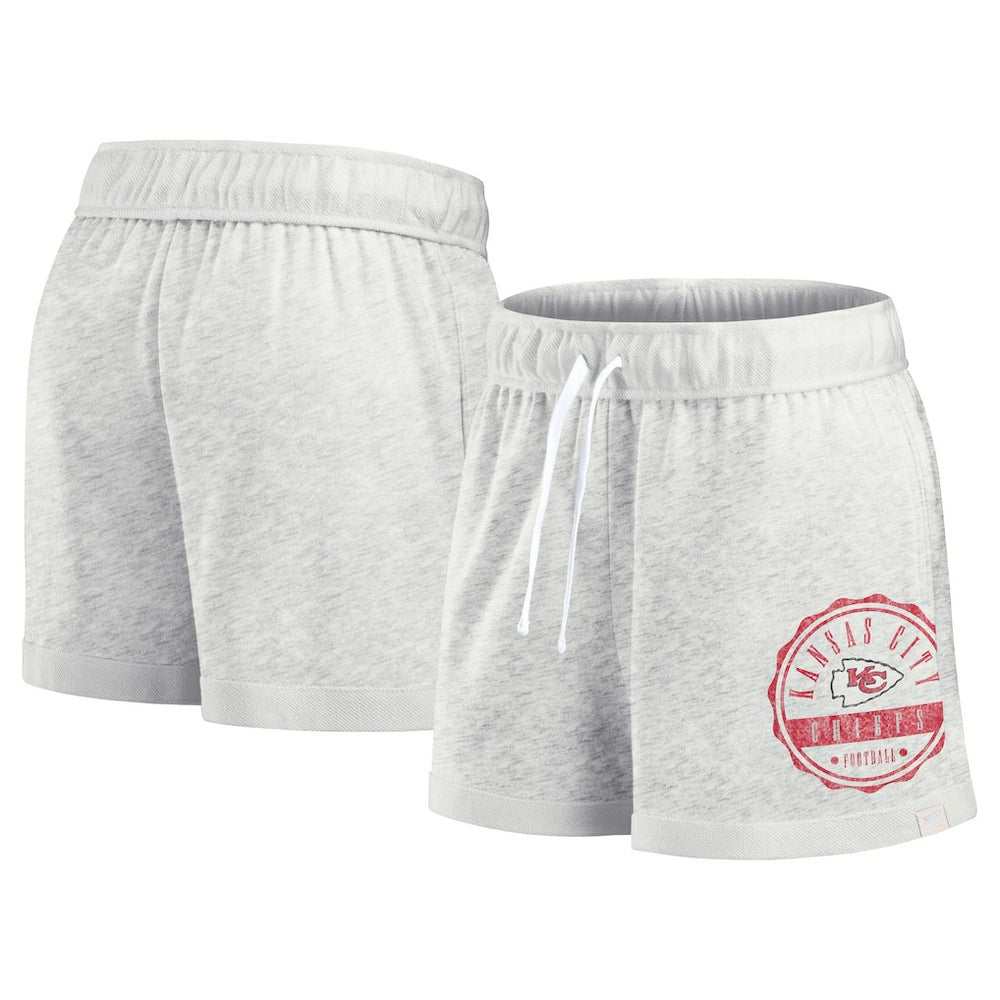 Kansas City Chiefs Fanatics Women's Vintage Badge Shorts