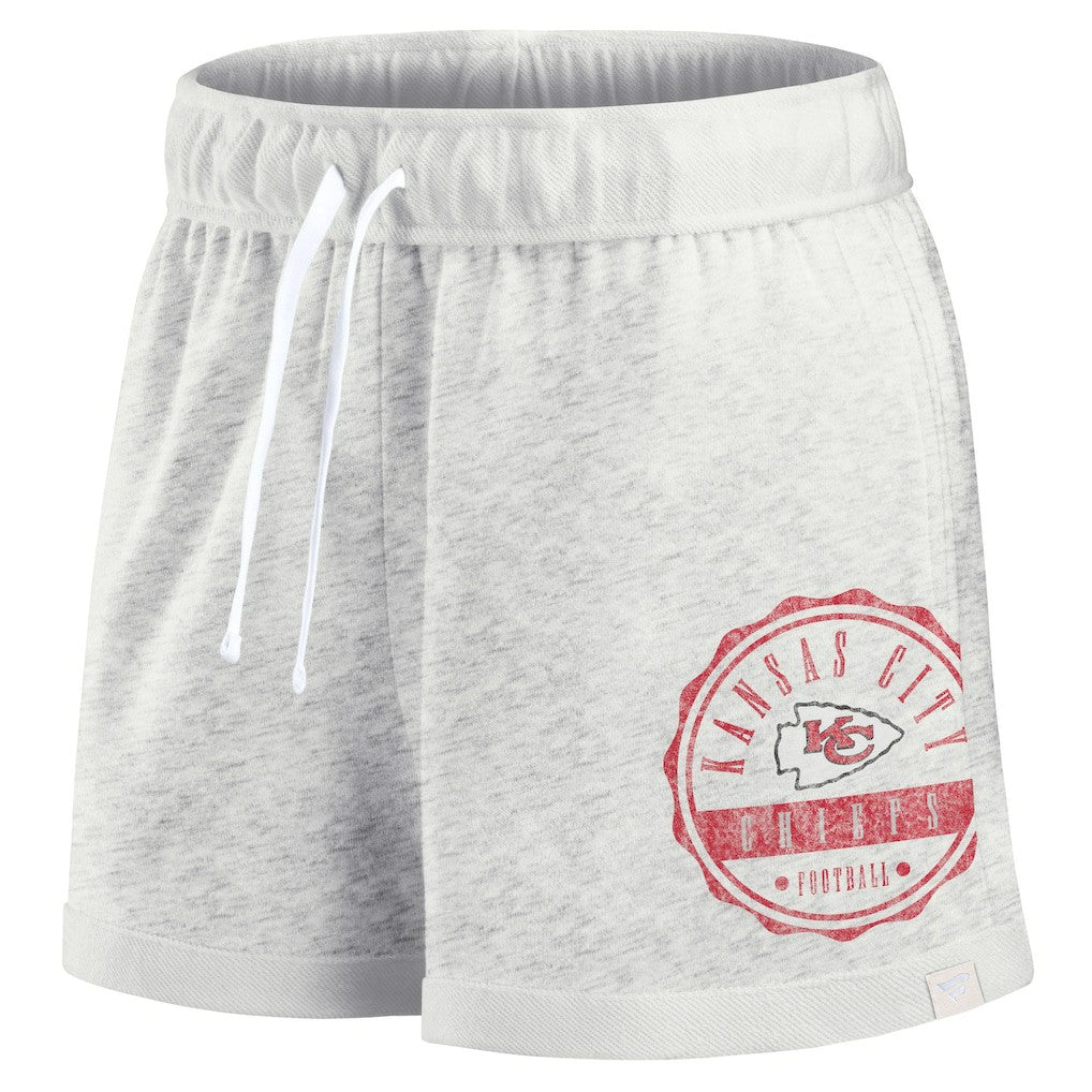 Kansas City Chiefs Fanatics Women's Vintage Badge Shorts