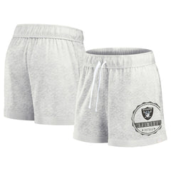 Las Vegas Raiders Fanatics Women's Vintage Badge Shorts