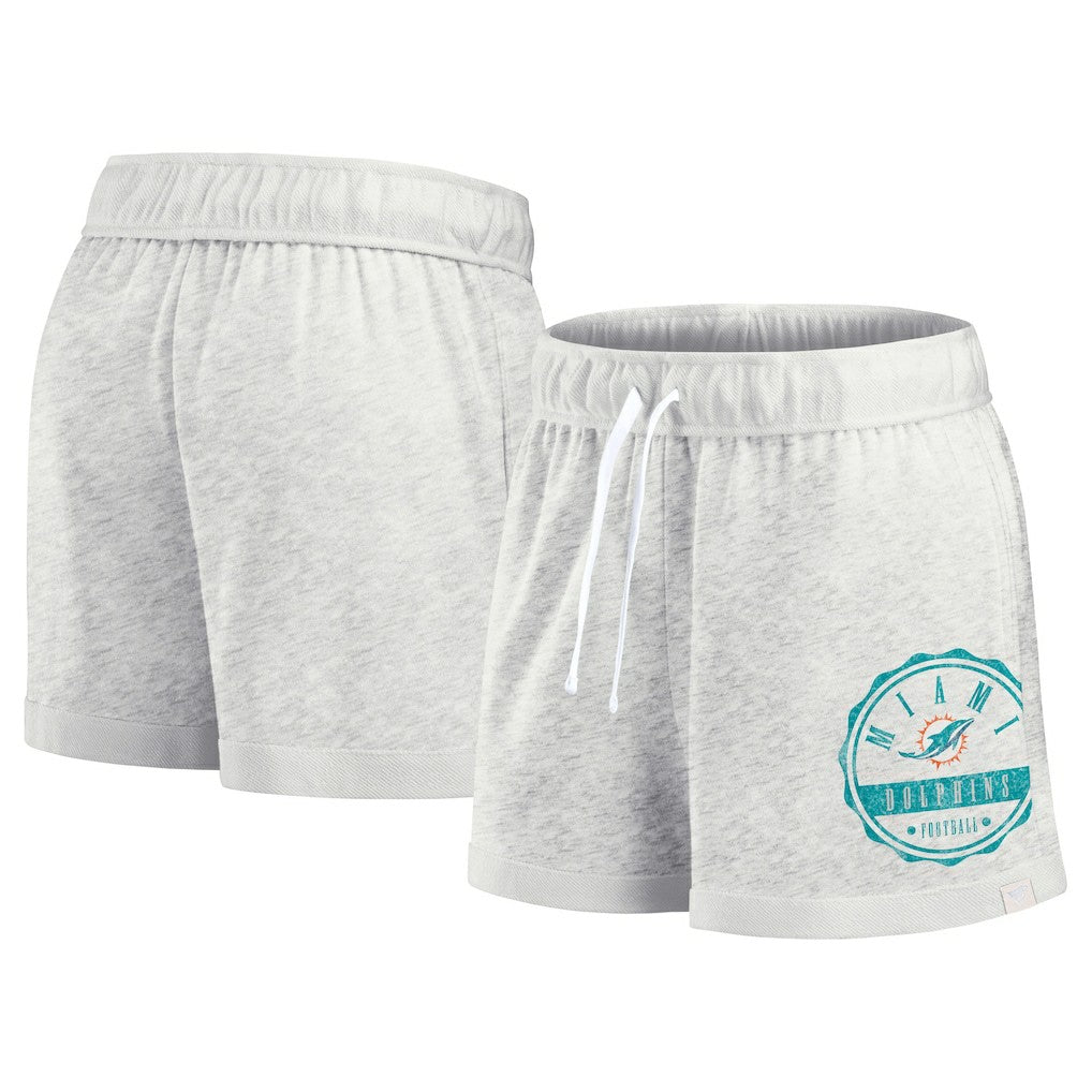 Miami Dolphins Fanatics Women's Vintage Badge Shorts
