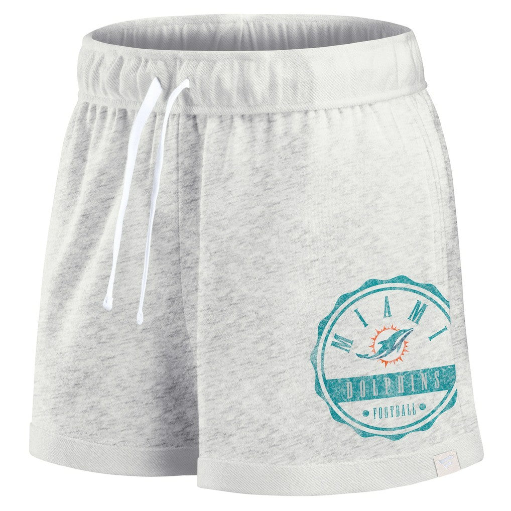 Miami Dolphins Fanatics Women's Vintage Badge Shorts