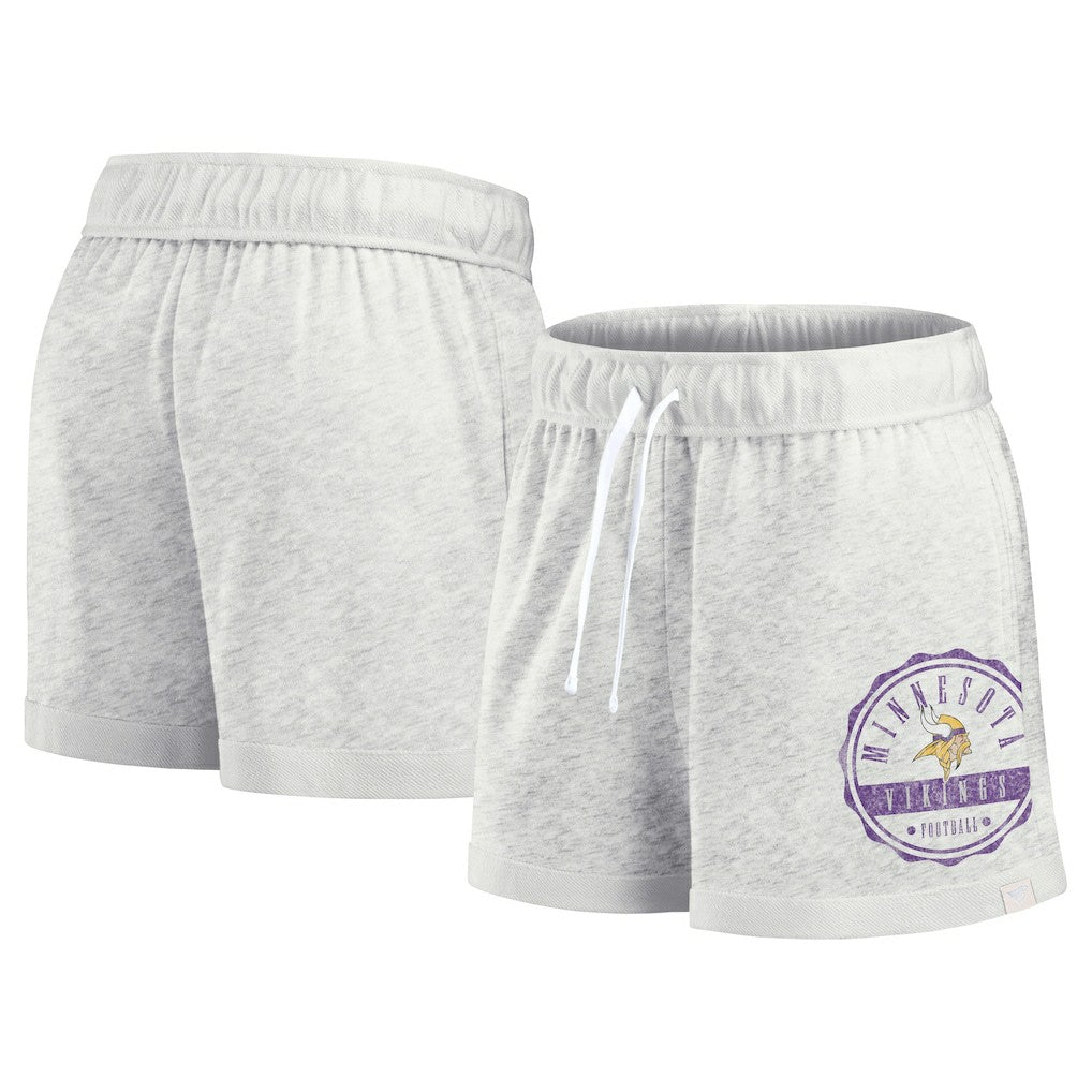 Minnesota Vikings Fanatics Women's Vintage Badge Shorts