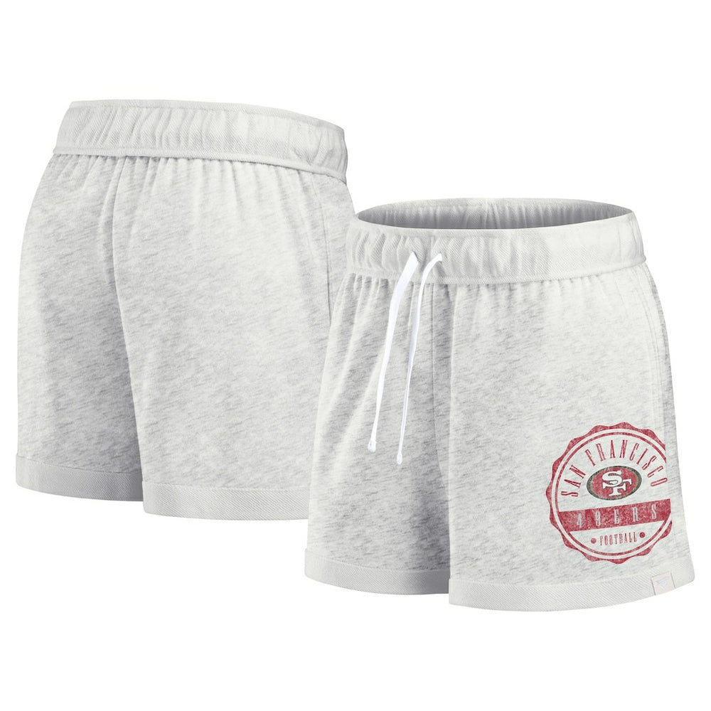 San Francisco 49ers Fanatics Women's Vintage Badge Shorts