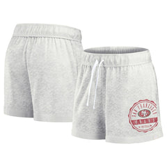 San Francisco 49ers Fanatics Women's Vintage Badge Shorts