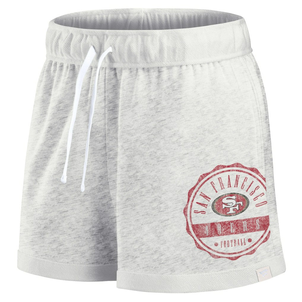 San Francisco 49ers Fanatics Women's Vintage Badge Shorts