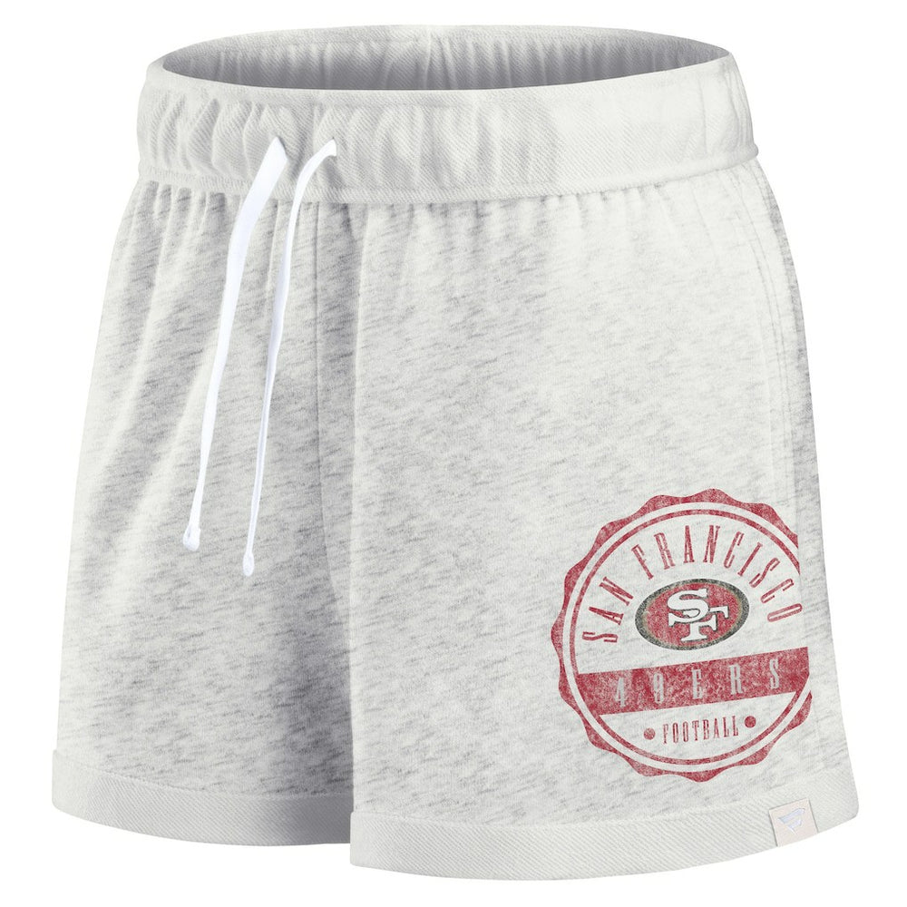 San Francisco 49ers Fanatics Women's Vintage Badge Shorts