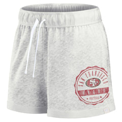 San Francisco 49ers Fanatics Women's Vintage Badge Shorts