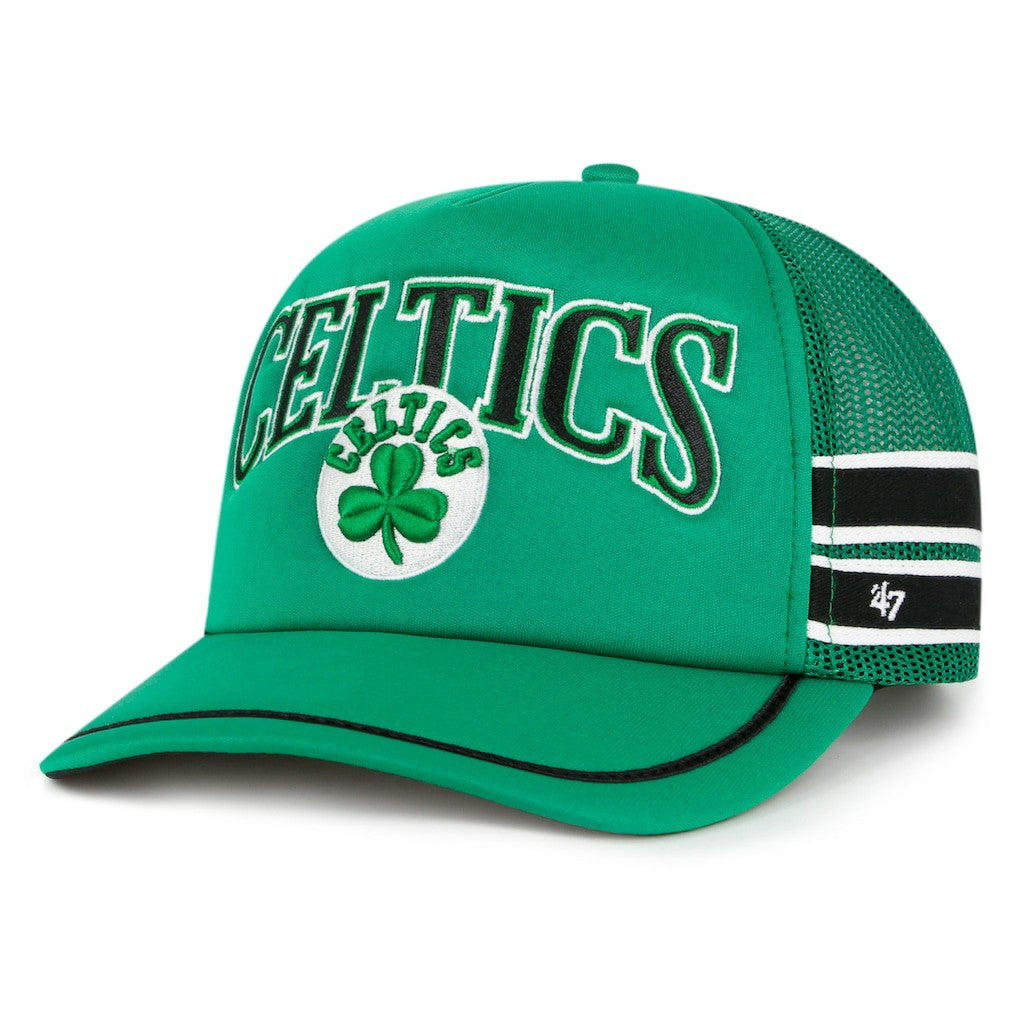 Boston Celtics '47 Sidebrand Stripes Trucker Adjustable Hat Online