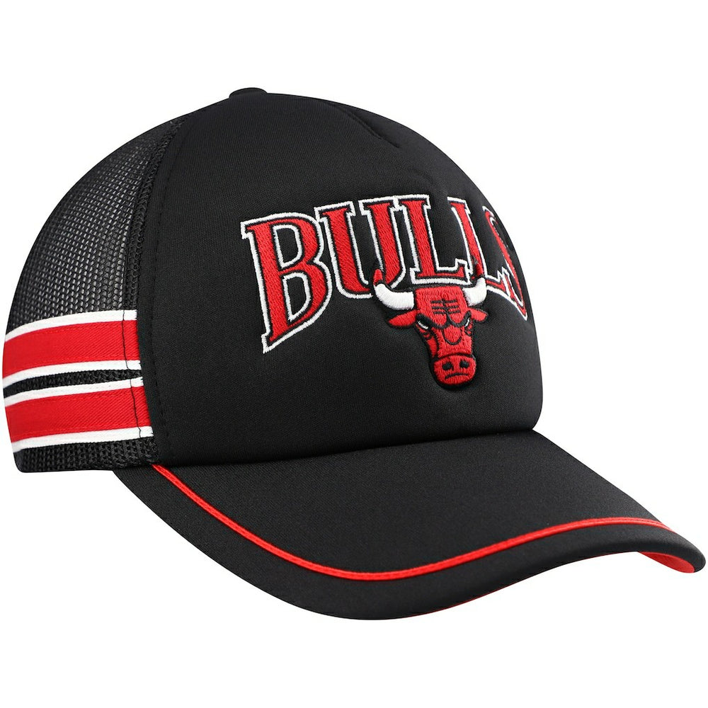 Chicago Bulls '47 Sidebrand Stripes Trucker Adjustable Hat New