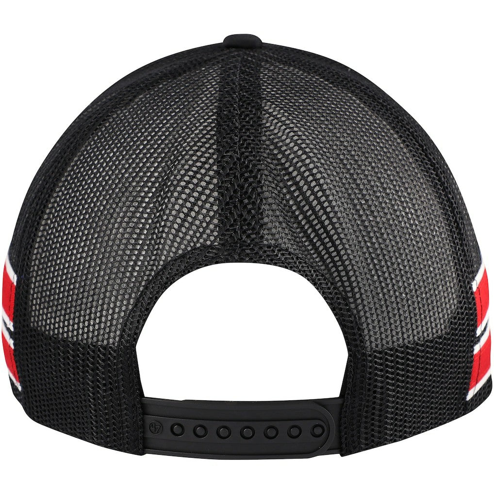 Chicago Bulls '47 Sidebrand Stripes Trucker Adjustable Hat New