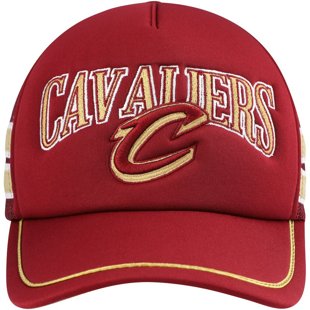 Cleveland Cavaliers '47 Sidebrand Stripes Trucker Adjustable Hat sale On Sale