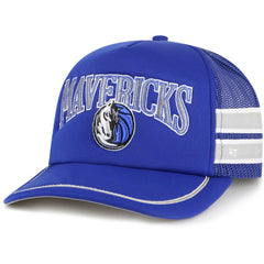Dallas Mavericks '47 Sidebrand Stripes Trucker Adjustable Hat sale On Sale