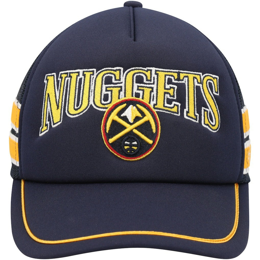 Denver Nuggets '47 Sidebrand Stripes Trucker Adjustable Hat sale On Sale