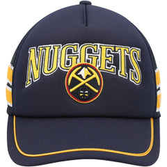 Denver Nuggets '47 Sidebrand Stripes Trucker Adjustable Hat sale On Sale