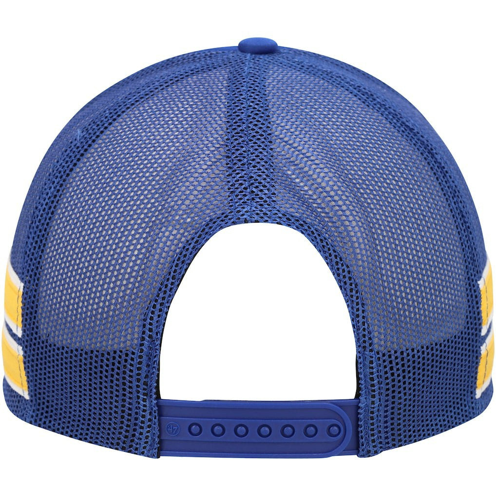 Golden State Warriors '47 Sidebrand Stripes Trucker Adjustable Hat sale Discount