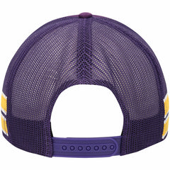 Los Angeles Lakers '47 Sidebrand Stripes Trucker Adjustable Hat On Sale