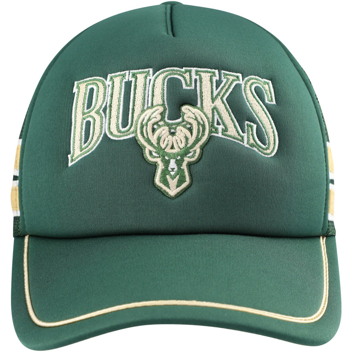 Milwaukee Bucks '47 Sidebrand Stripes Trucker Adjustable Hat Online