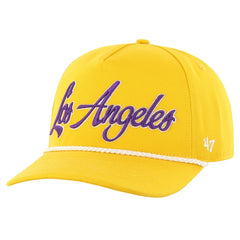 Los Angeles Lakers '47 Overhand Logo Hitch Adjustable Hat For Sale