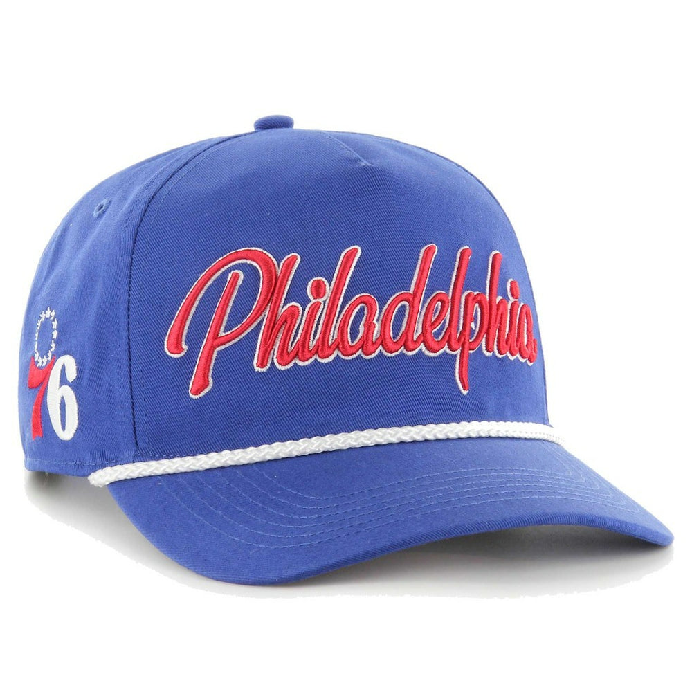 Philadelphia 76ers '47 Overhand Logo Hitch Adjustable Hat sale On Sale