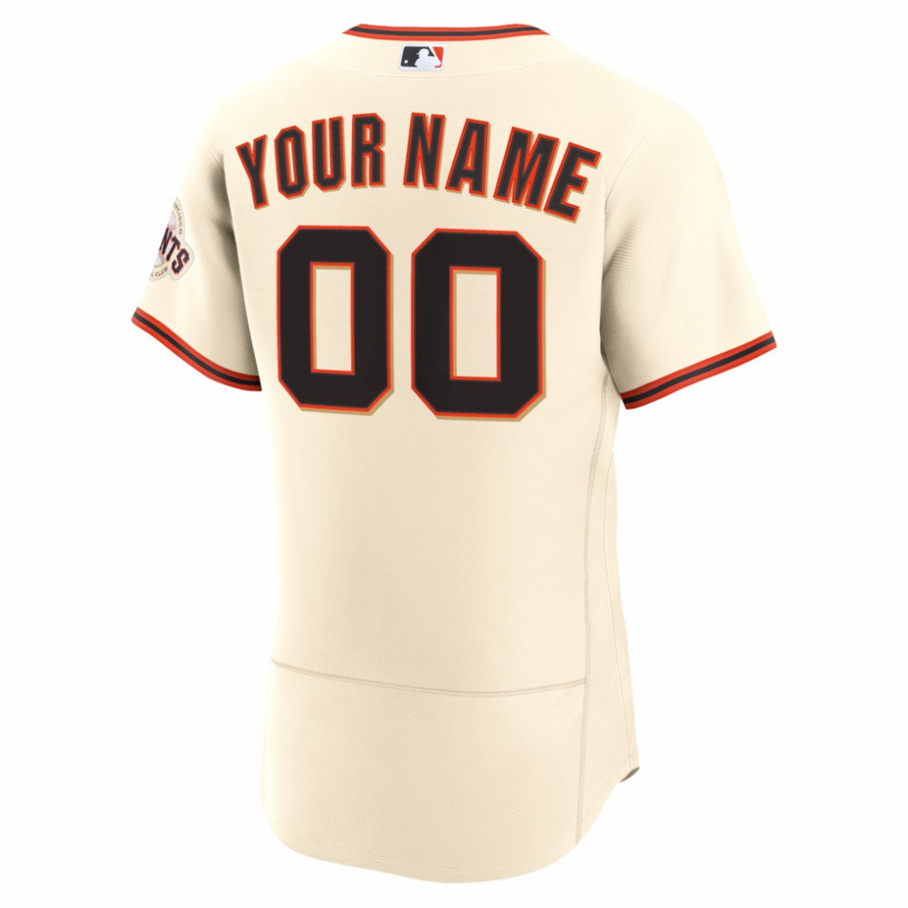 San Francisco Giants Nike Home Authentic Custom Jersey | MLB New