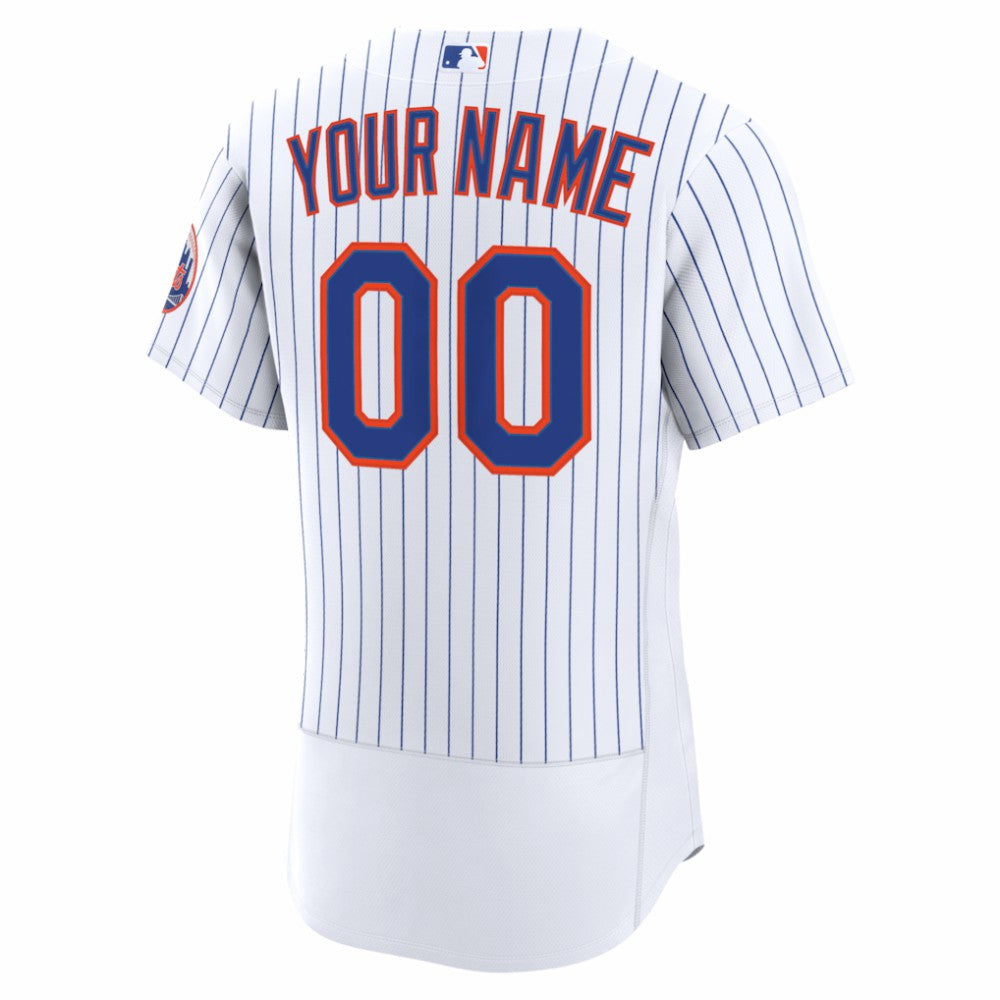 New York Mets Nike Home Authentic Custom Jersey | MLB Online