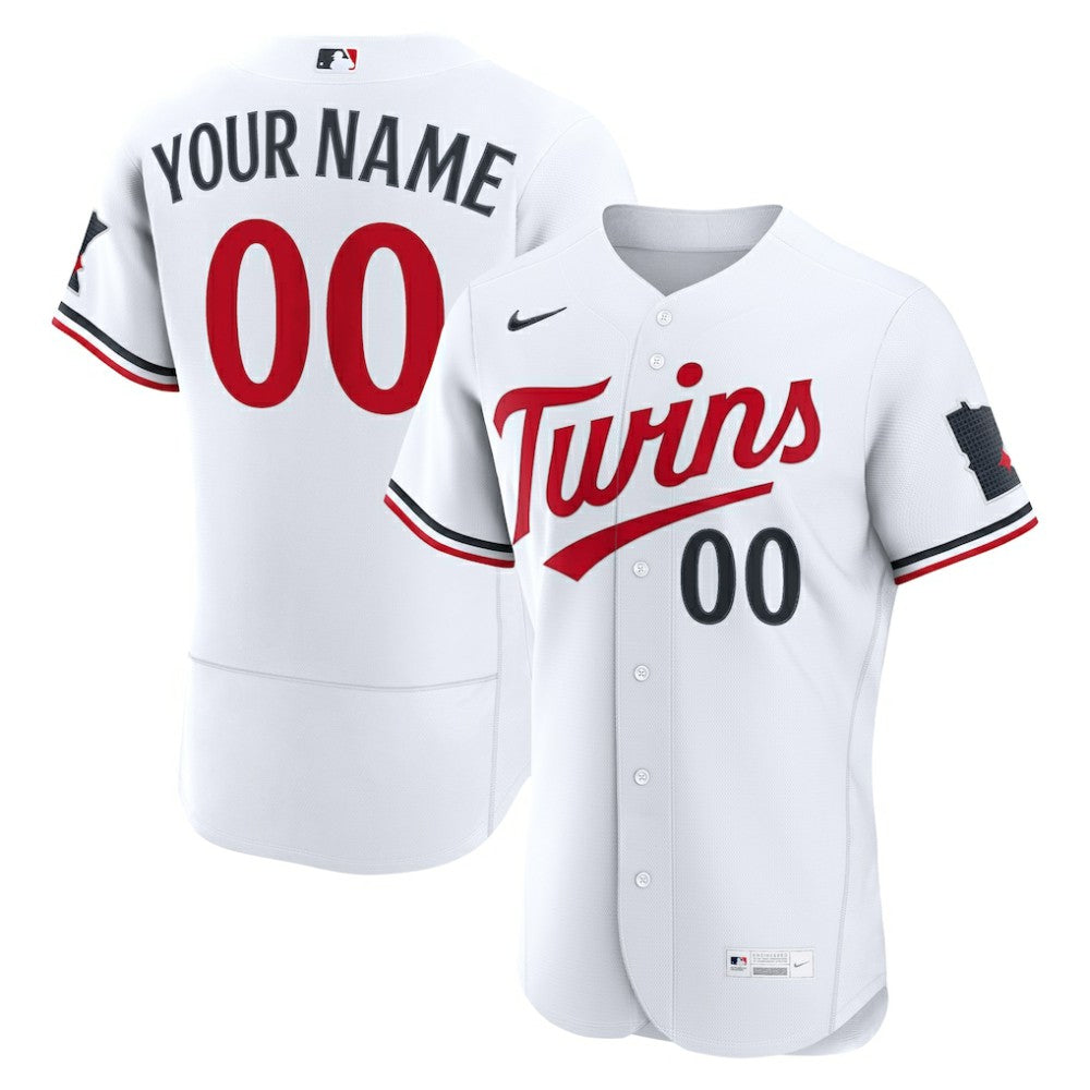 Minnesota Twins Nike Home Authentic Custom Jersey | MLB Outlet