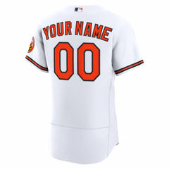 Baltimore Orioles Nike Home Authentic Custom Jersey | MLB Discount